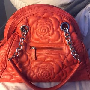 Big Buddha Coral Rose Quilt purse